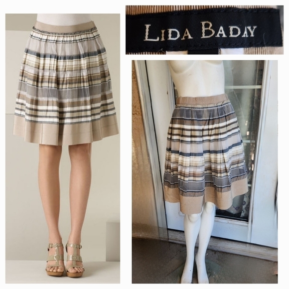 LIDA BADAY Knee-Length Skirt - Picture 1 of 3